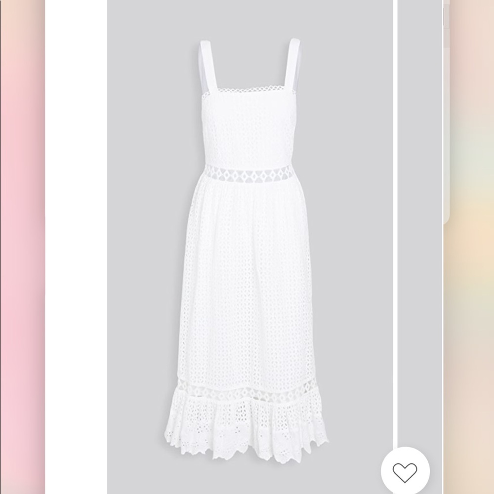 NWT Place Nationale - Le gayan eyelet maxi dress - Size 2 (S/M)